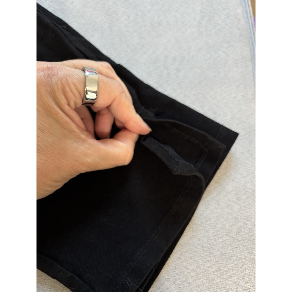Eileen Fisher Stretch Crepe Slim Ankle Pants Sz PS Slit Hem Minimalist Capsule - Picture 7 of 9